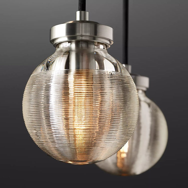 Perle Glass Linear Chandelier