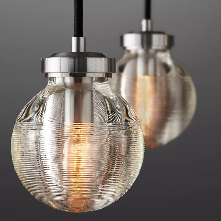 Perle Glass Linear Chandelier
