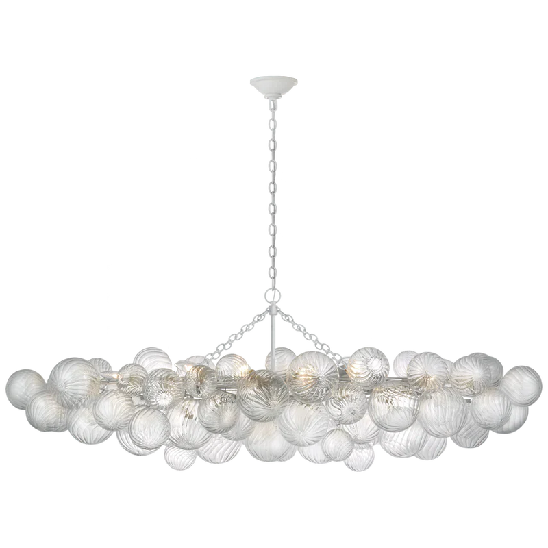 Talial Glass Large Linear Chandelier